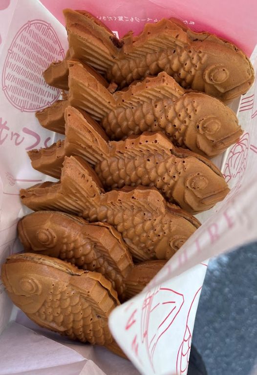 Japanese traditional pastry Taiyaki